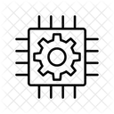 Ai Circuit Gear Icon