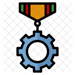 Gear Medal  Icon