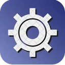 Gear Wheel Drawing  Icon