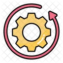 Gear Workflow  Icon
