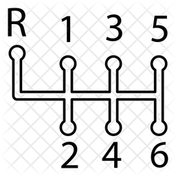 Gearbox Icon - Download in Line Style