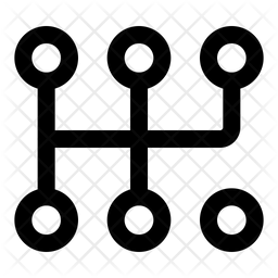 Gearbox Icon - Download in Line Style