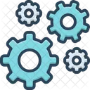 Gears Apparatus Machinery Icon