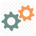 Gears Settings Construction Icon