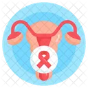 Gebarmutterhalskrebs Gebarmutterhalserkrankung Gebarmutterhalskrebs Icon