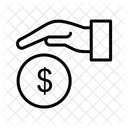Schenken Leihen Symbol