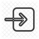Eingabe Taste Symbol