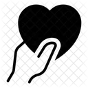 Gebendes Herz  Symbol