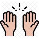 Hand Shalat Kulturen Symbol