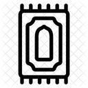 Gebetsmatte Gebetsteppich Gebetsmatte Symbol