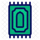 Gebetsmatte Gebetsteppich Gebetsmatte Symbol