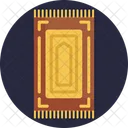 Ramadan Gebetsmatte Gebetsteppich Symbol