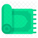Gebetsteppich Gebetsmatte Gebetsvorleger Symbol