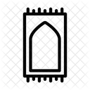 Beten Pad Moschee Symbol