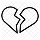Gebrochenes Herz  Symbol