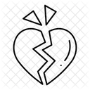 Gebrochenes Herz  Symbol