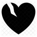 Gebrochenes Herz  Symbol