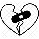 Gebrochenes Herz  Symbol