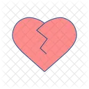 Gebrochenes Herz  Symbol