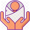 Geburt Entbindung Wehen Symbol