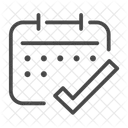 Geburtenkontrolle Kalenderrhythmusmethode Kalender Symbol