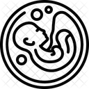 Geburt Foten Foten Symbol