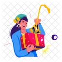 Geburtstagsgeschenk  Symbol