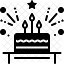Geburtstagskuchen  Symbol