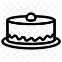 Geburtstagskuchen  Symbol