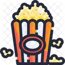 Gebuttertes Popcorn  Symbol