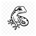 Gecko Reptile Lizard Icon