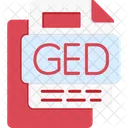 Ged File File Format Icon