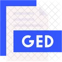 Ged Format Type Icon