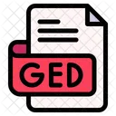 Ged File Type File Format Icon