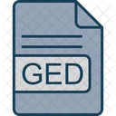 Ged File Format Icon