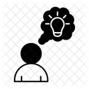 Gedanken Denken Gehirn Symbol