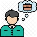 Gedanken Ideen Brainstorming Symbol