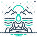 Gedanken Denkweisen Aufmerksamkeit Symbol