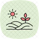 Gedungtes Land Gedungtes Land Symbol