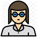 Geek Girl Icon