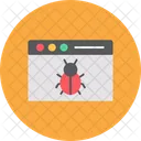 Gefahr Internet Malware Icon