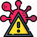 Gefahr Virus  Symbol