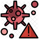 Gefahr Virus  Symbol