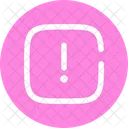 Gefahrenquadrat  Symbol