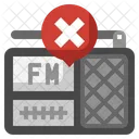 Fake News Radio Radioantenne Symbol