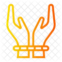 Gebundene Hand  Symbol