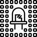 LED Hell Elektronisch Symbol