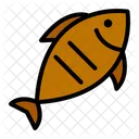 Gegrillten Fisch Symbol