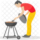 Grillgerichte Picknick Campingessen Icon