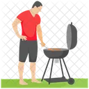 Grillgerichte Picknick Campingessen Icon